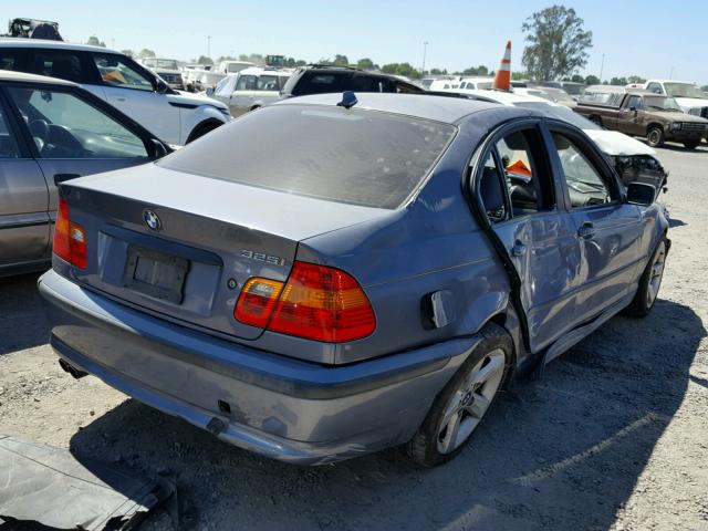 WBAAZ33465KP92626 - 2005 BMW 325 IS SUL BLUE photo 4