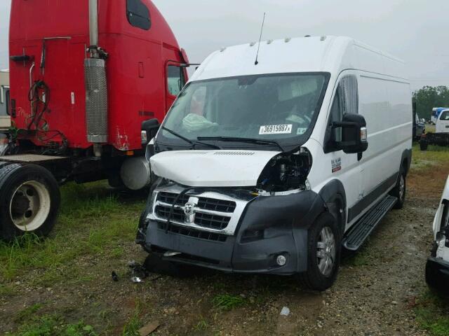 3C6TRVDG7HE522335 - 2017 RAM PROMASTER WHITE photo 2