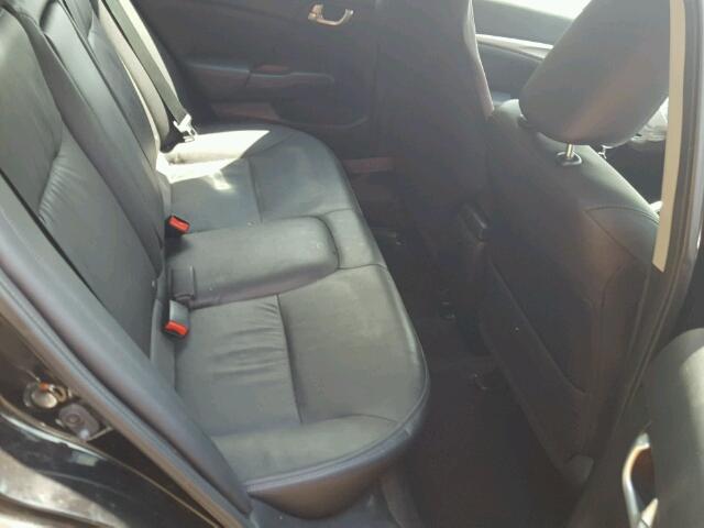 2HGFB2F95EH515599 - 2014 HONDA CIVIC EXL 黑色 照片 6