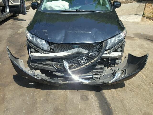 2HGFB2F95EH515599 - 2014 HONDA CIVIC EXL 黑色 照片 9