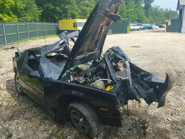 1G1FP2187JL129996 - 1988 CHEVROLET CAMARO BLACK photo 1