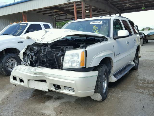 1GYEC63T54R255213 - 2004 CADILLAC ESCALADE L WHITE photo 2