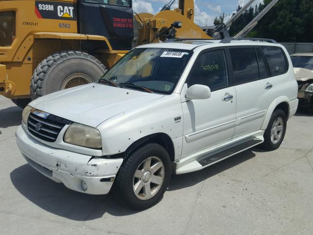 JS3TX92V224117419 - 2002 SUZUKI XL7 WHITE photo 2