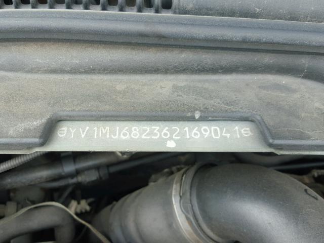 YV1MJ682362169041 - 2006 VOLVO V50 T5 SILVER photo 10