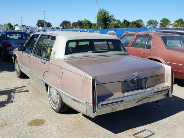 1G6CB53B3M4254238 - 1991 CADILLAC FLEETWOOD GOLD photo 3