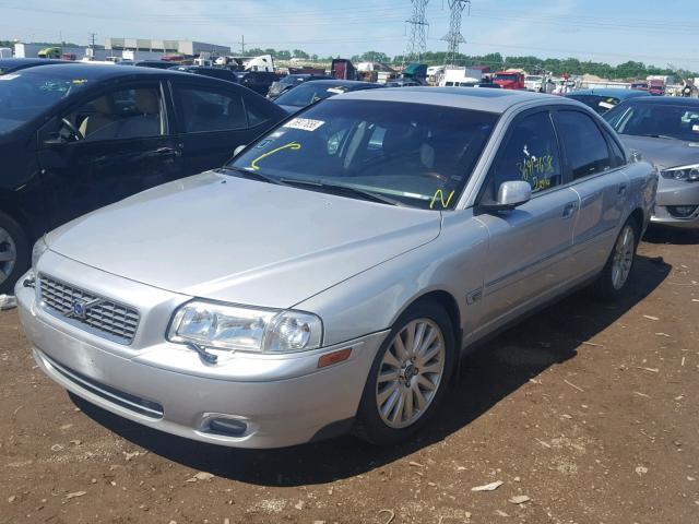 YV1TH592761428331 - 2006 VOLVO S80 2.5T SILVER photo 2