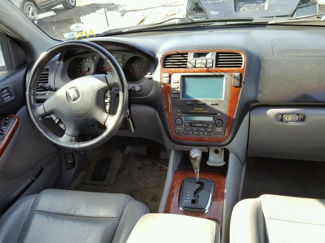 2HNYD18653H509968 - 2003 ACURA MDX TOURIN SILVER photo 9