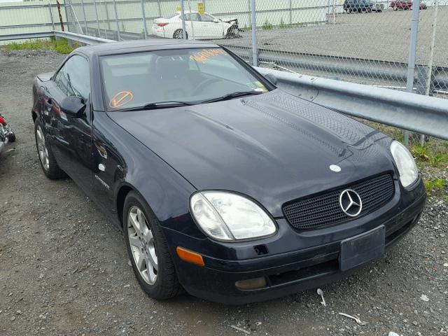 WDBKK47F4YF158708 - 2000 MERCEDES-BENZ SLK 230 KO BLACK photo 1