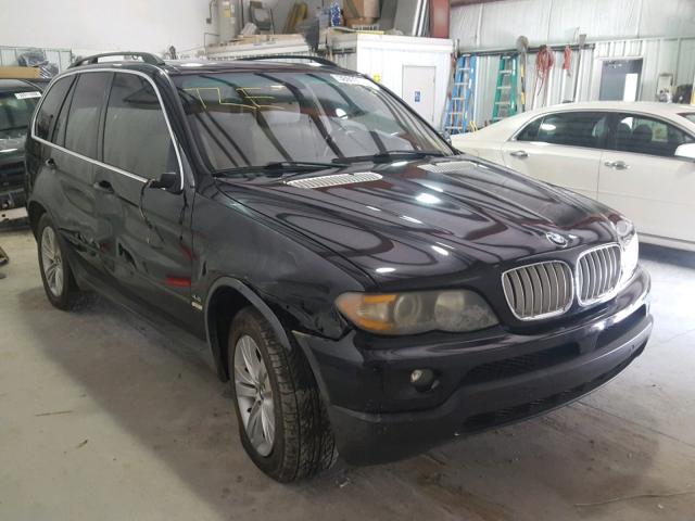 5UXFB53536LV28033 - 2006 BMW X5 4.4I BLACK photo 1