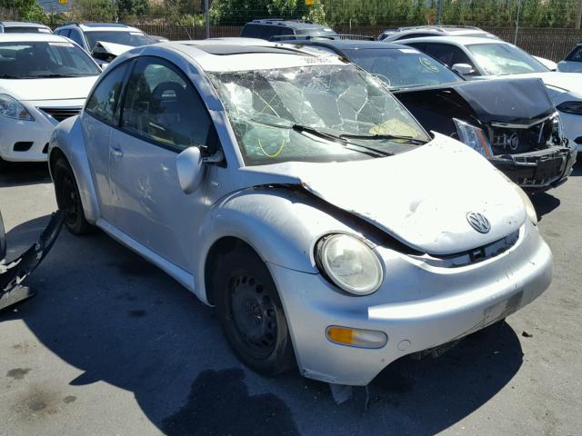 3VWCP21CX1M424908 - 2001 VOLKSWAGEN NEW BEETLE Gümüş foto 1