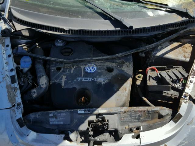 3VWCP21CX1M424908 - 2001 VOLKSWAGEN NEW BEETLE Gümüş foto 7