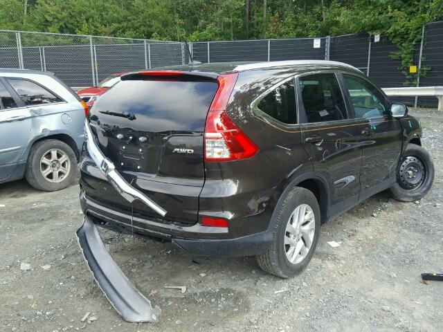 2HKRM4H78FH681167 - 2015 HONDA CR-V EXL BLACK photo 4