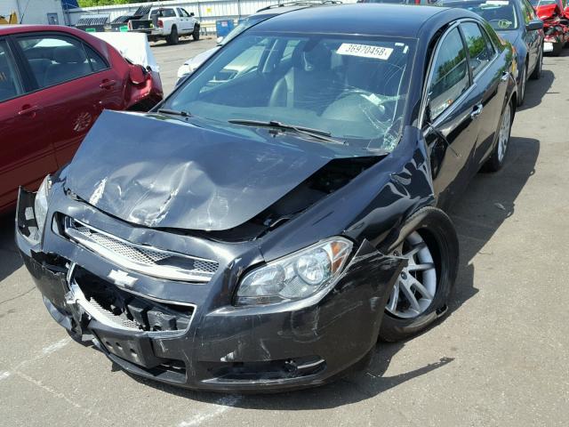 1G1ZE5E79BF271496 - 2011 CHEVROLET MALIBU LTZ შავი ფოტო 2