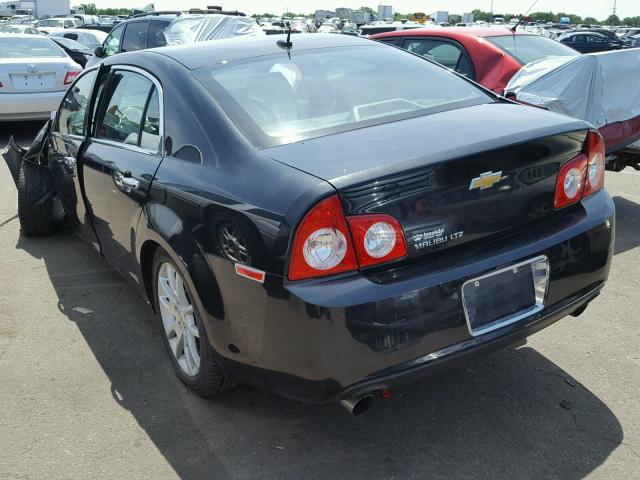1G1ZE5E79BF271496 - 2011 CHEVROLET MALIBU LTZ შავი ფოტო 3