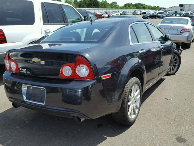 1G1ZE5E79BF271496 - 2011 CHEVROLET MALIBU LTZ შავი ფოტო 4