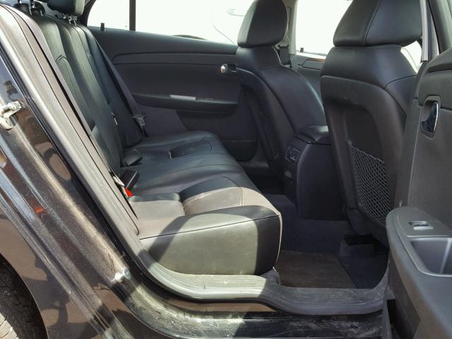 1G1ZE5E79BF271496 - 2011 CHEVROLET MALIBU LTZ შავი ფოტო 6