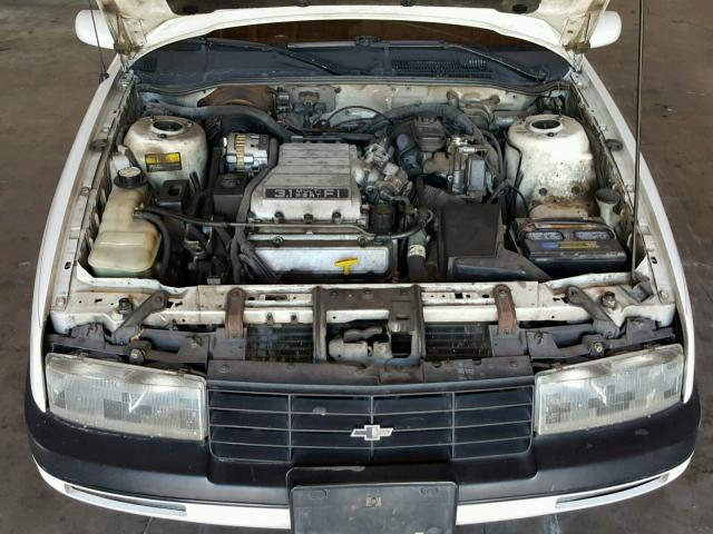 1G1LT53TXPY228874 - 1993 CHEVROLET CORSICA LT WHITE photo 7