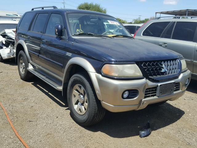 JA4LS41R62J059430 - 2002 MITSUBISHI MONTERO SP BLACK photo 1