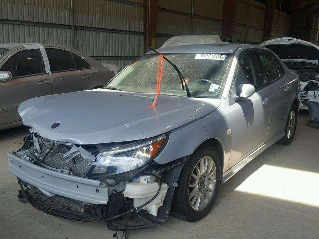 YS3FB49YX81141337 - 2008 SAAB 9-3 2.0T SILVER photo 2