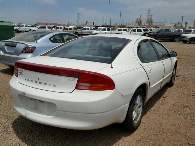 2B3HD46R64H627776 - 2004 DODGE INTREPID S WHITE photo 4