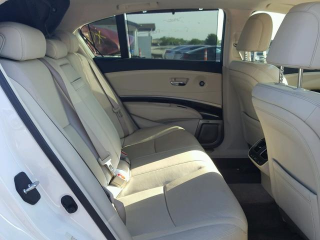 JH4KC1F93EC007010 - 2014 ACURA RLX ADVANC WHITE photo 6