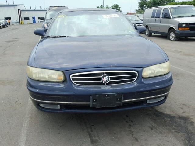 2G4WB52K8W1511402 - 1998 BUICK REGAL BLUE photo 9