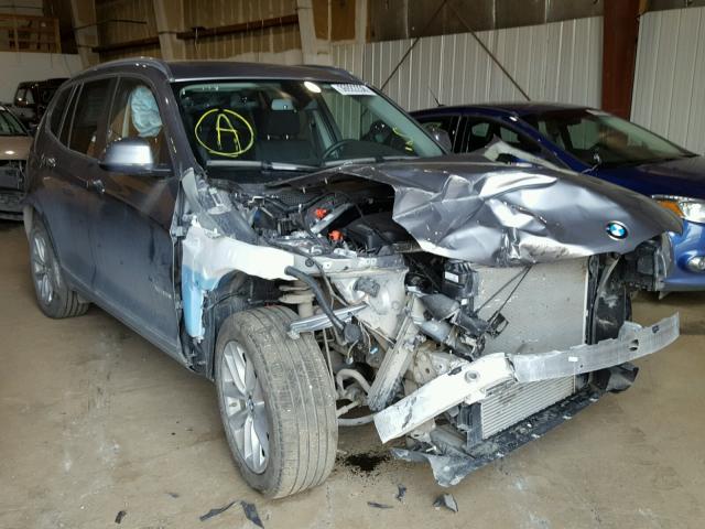 5UXWX9C55H0T07871 - 2017 BMW X3 XDRIVE2 BLUE photo 1