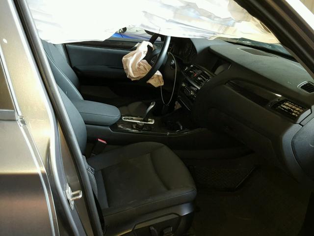 5UXWX9C55H0T07871 - 2017 BMW X3 XDRIVE2 BLUE photo 5