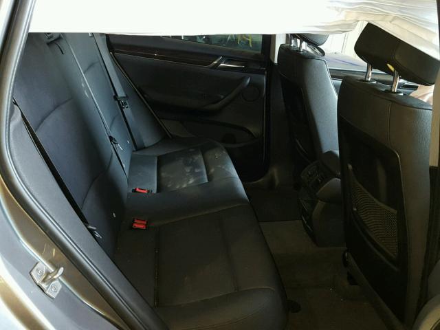 5UXWX9C55H0T07871 - 2017 BMW X3 XDRIVE2 BLUE photo 6