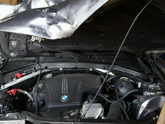 5UXWX9C55H0T07871 - 2017 BMW X3 XDRIVE2 BLUE photo 7