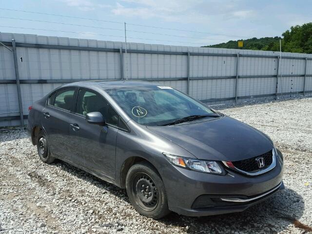 19XFB2F83DE049381 - 2013 HONDA CIVIC EX GRAY photo 1