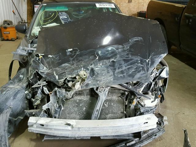 4S3BL616097234133 - 2009 SUBARU LEGACY 2.5 BLACK photo 7