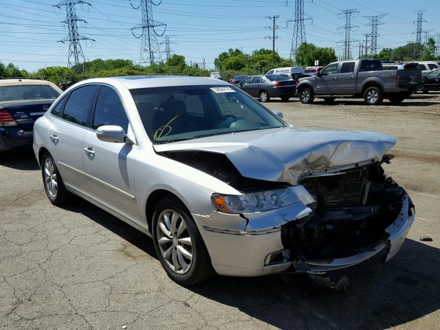 KMHFC46F88A303534 - 2008 HYUNDAI AZERA SE SILVER photo 1