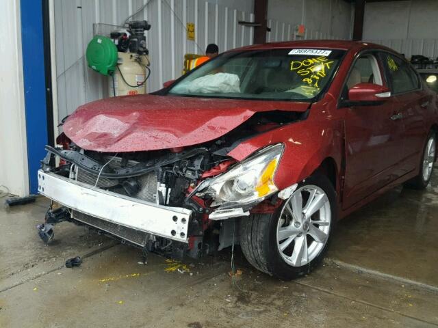 1N4AL3AP2DC195439 - 2013 NISSAN ALTIMA RED photo 2