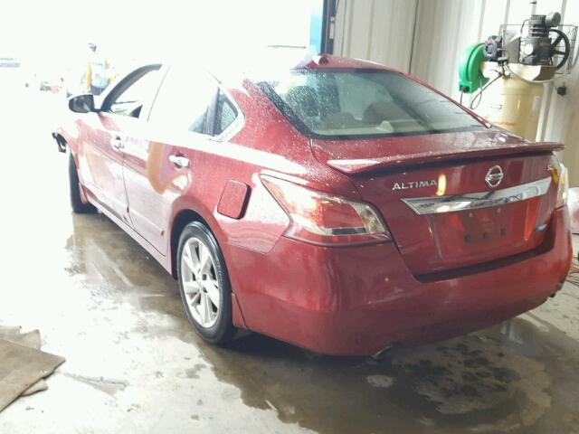 1N4AL3AP2DC195439 - 2013 NISSAN ALTIMA RED photo 3