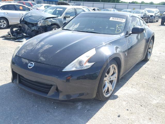 JN1AZ44E49M410137 - 2009 NISSAN 370Z BLACK photo 2