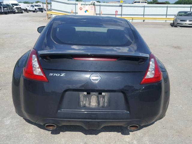 JN1AZ44E49M410137 - 2009 NISSAN 370Z BLACK photo 6