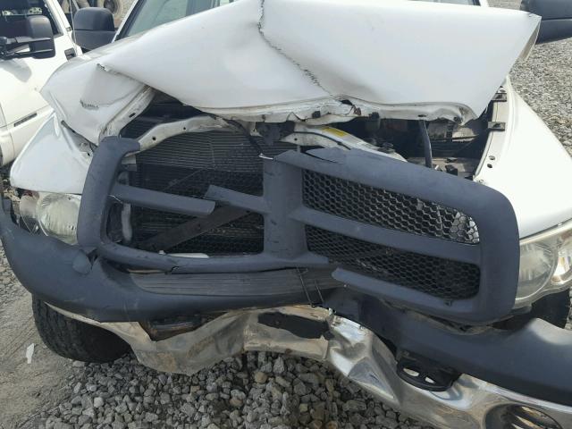 3D6WS26D75G806361 - 2005 DODGE RAM 2500 S WHITE photo 7