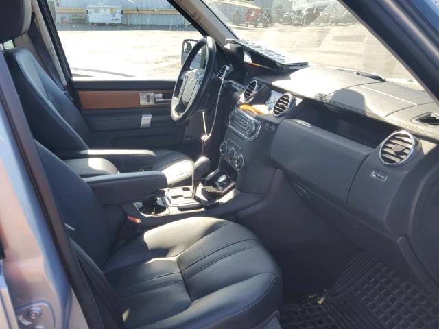 SALAC2D40AA546631 - 2010 LAND ROVER LR4 BASE 银色 照片 5