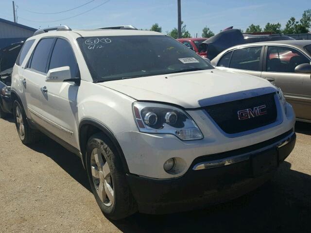 1GKER33727J100812 - 2007 GMC ACADIA SLT თეთრი ფოტო 1