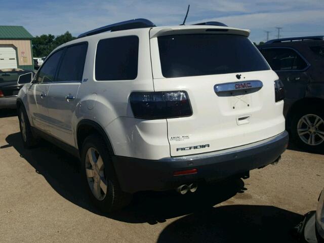 1GKER33727J100812 - 2007 GMC ACADIA SLT თეთრი ფოტო 3