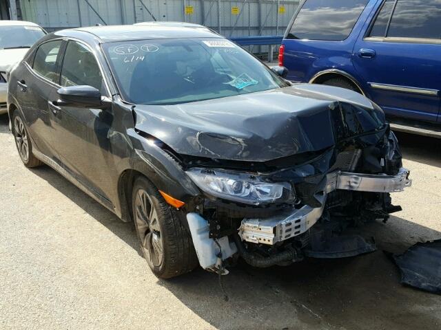 SHHFK7H72HU219858 - 2017 HONDA CIVIC EXL BLACK photo 1