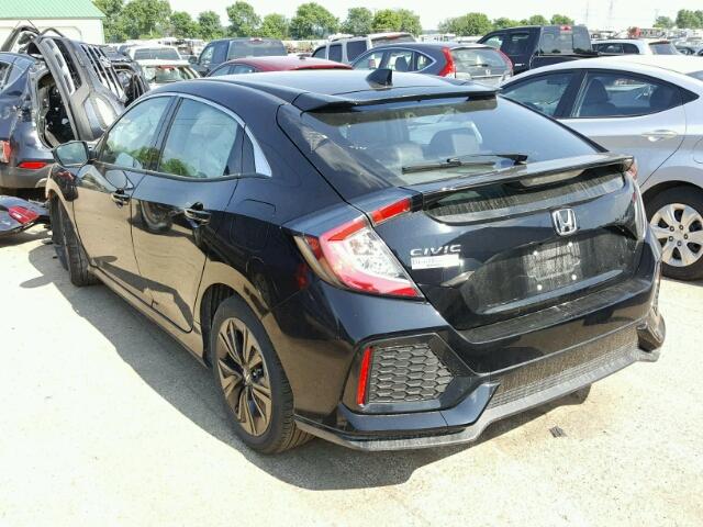 SHHFK7H72HU219858 - 2017 HONDA CIVIC EXL BLACK photo 3