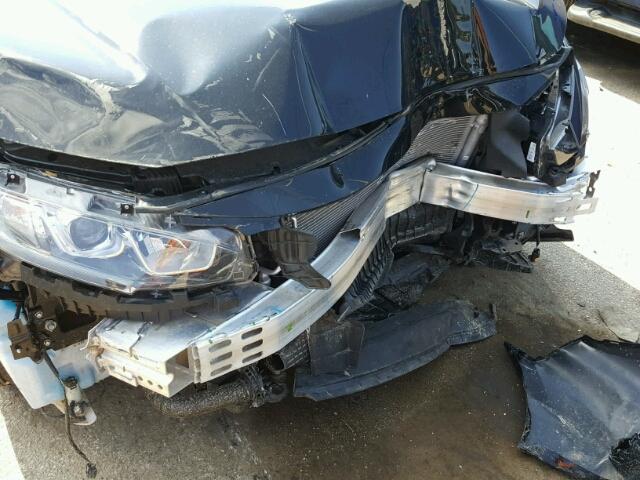 SHHFK7H72HU219858 - 2017 HONDA CIVIC EXL BLACK photo 9