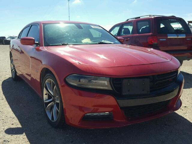 2C3CDXCTXFH734556 - 2015 DODGE CHARGER R/ RED photo 1