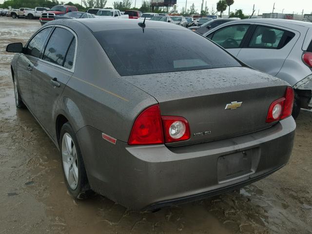 1G1ZB5E16BF170663 - 2011 CHEVROLET MALIBU LS 棕色 照片 3