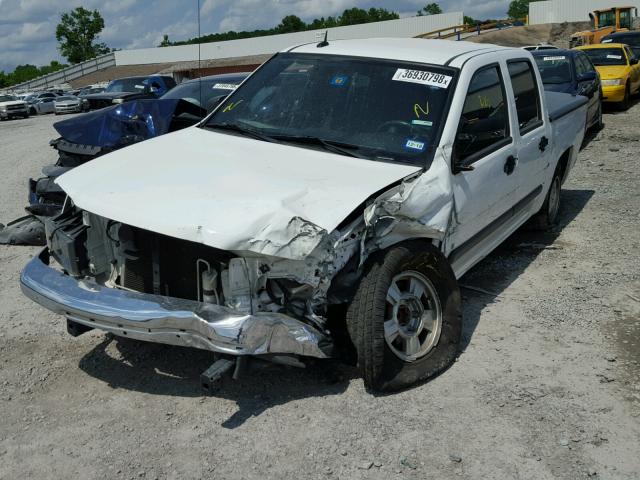 1GCCS33E288212184 - 2008 CHEVROLET COLORADO L WHITE photo 2