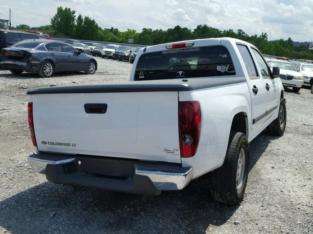 1GCCS33E288212184 - 2008 CHEVROLET COLORADO L WHITE photo 4