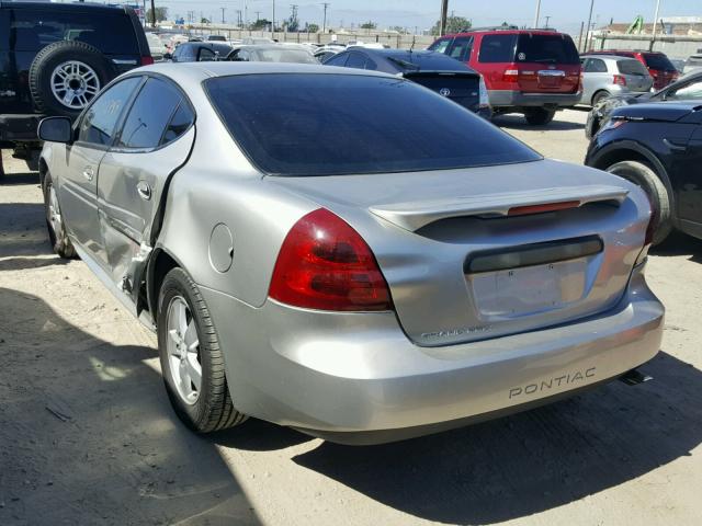 2G2WP552X81116906 - 2008 PONTIAC GRAND PRIX SILVER photo 3