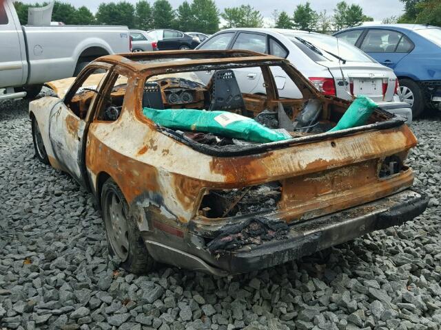 WP0AA2957HN150519 - 1987 PORSCHE 944 BURN photo 3